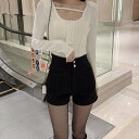 【P2倍&クーポン有】ボトムス パンツ 台形 ショートパンツ 春 秋 冬 ミニ ひざ上 タイト 細身 無地 XS SS S M L XL LL 2XL 3L 学校 パーティー イベント リゾート プール 高原 ホテル ガーデン レストラン コンサート ライブ カラオケ 外遊び 外出 クラブ 普段使い 日常