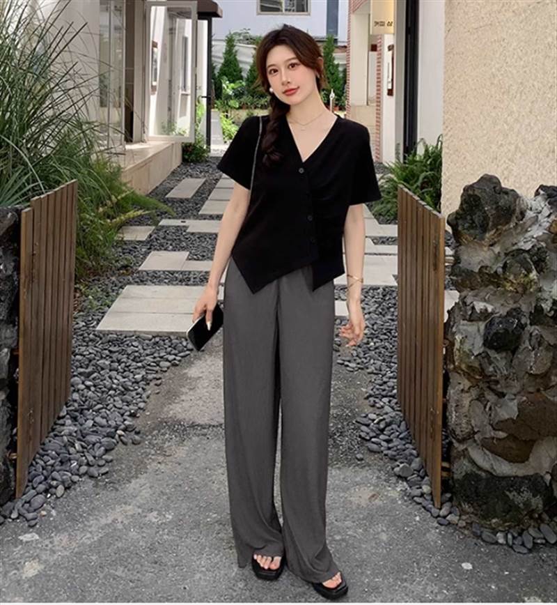 【P2倍&クーポン有】 レディース パンツ ボトムス 夏 ロング 公園 レトロ 春 20代 部活 こなれ感 お姉さん かわいい ラフ 10代 存在感 きれいめ 大人可愛い カジュアル お出かけ 40代 ワイド 学校 無地 シンプル 通学 学生 30代 ストレート