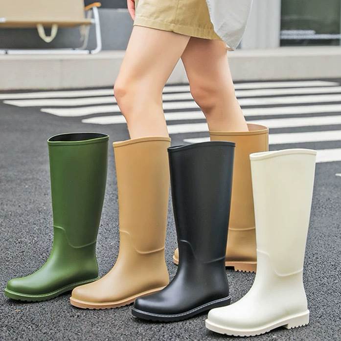 【P2倍&クーポン有】 レディース ブーツ レインブーツ 秋 長靴 おしゃれ 通勤 夏 3cm 冬 OL 無地 カジ..