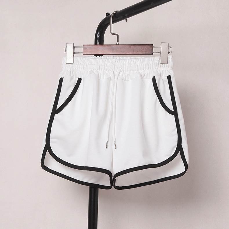 【P2倍&クーポン有】 レディース パンツ ボトムス Aライン ミニ カジュアル パイピング 主役級 春 ウエストゴム きれいめ 夏 存在感 かっこいい シンプル 上品 抜け感 ナチュラル 大人可愛い ショート 秋 ロマンティック こなれ感 個性的 ラウンドヘム(4.0)