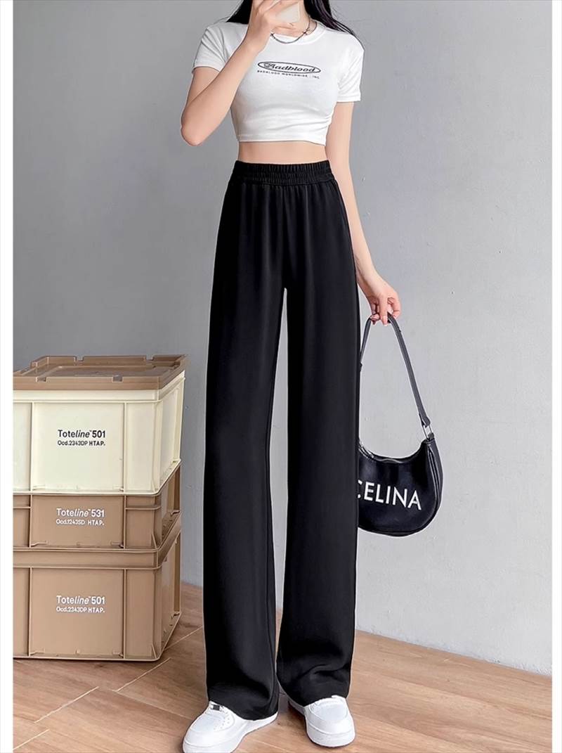 【P2倍&クーポン有】 レディース パンツ ボトムス 存在感 ロング ガーリー 秋 主役級 大人可愛い 抜け感 夏 モード系 こなれ感 ロマンティック カジュアル シンプル エレガント 春 上品 ワイド ウエストゴム ラブリー 冬 おしゃれ キュート かわいい