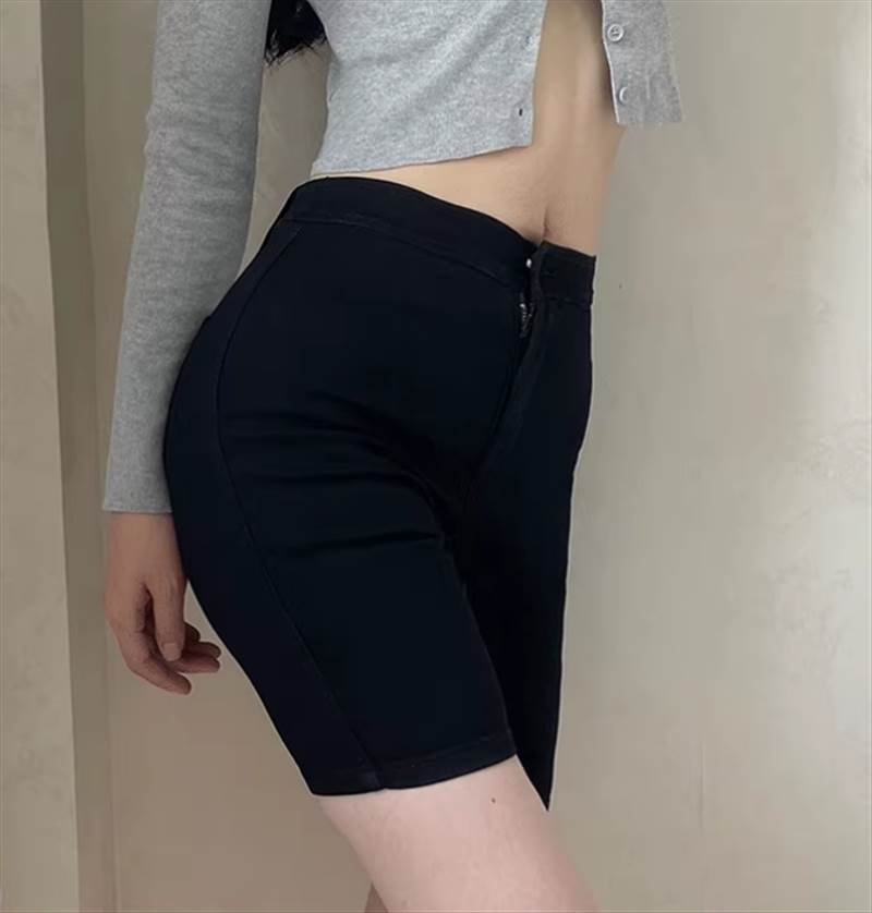 Nylon, Rayon, Polyester - 【P2倍&クーポン有】 レディース パンツ ボトムス 春 ショート 海 おしゃれ 無地 10代 お出かけ かっこいい 学生 細身 こなれ感 夏 ラフ きれいめ 大人可愛い カジュアル リゾート 30代 タイト 通学 存在感 シンプル デート 学校 20代 スリム