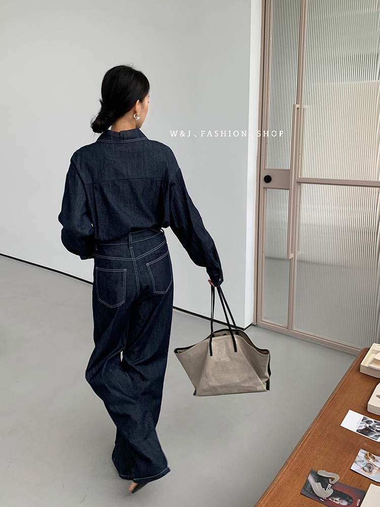 【P2倍&クーポン有】 ボトムス パンツ ロング丈 おしゃれ ワイド 30代 メンズライク かっこいい ラフ 無地 オールシーズン 20代 ファスナー ロング デニムパンツ ストレート ワイドパンツ 10代 こなれ感 シンプル カジュアル ポケット 大人 40代