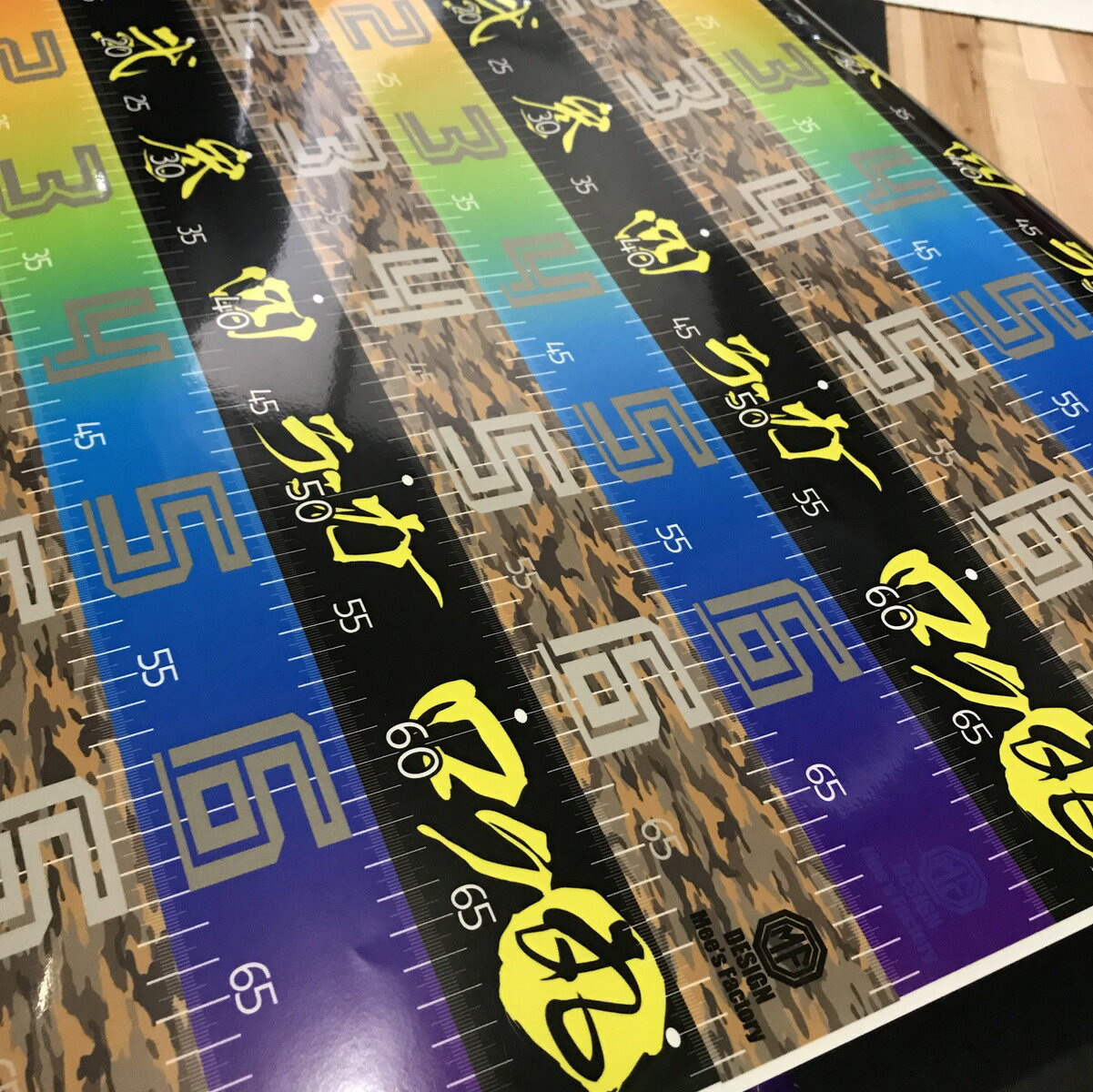 釣り用フィッシングメジャーシール3柄 計測用 釣り ステッカー スケール ステッカー 釣りメジャーアウトドア 船 防水シール デッキ 板メジャー 海釣り バス釣り 70cmまで計測可能 ギフト 屋外耐候年数5年通販格安セール情報 楽天 通販