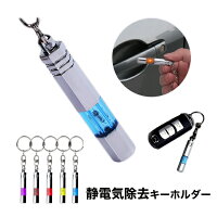 静電気 除去 防止 キーホルダー 車 スマートキー 鍵 金具 小型 ミニ コンパクト カー 用品 ビリビリ防止 放電 おしゃれ