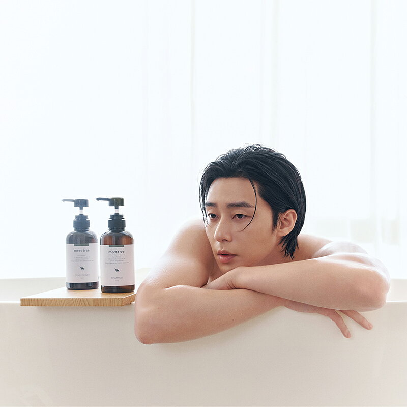 ヒノキの香りコンディショナー CONDITIONER （400ml）／ひのき 桧 檜 hinoki 精油オーガニック アロマ ボタニカル 無添加 天然由来 植物由来 ボトル 赤ちゃん 子供 男性 メンズ 敏感肌 meettree-10000005 meet tree サンプル画像3