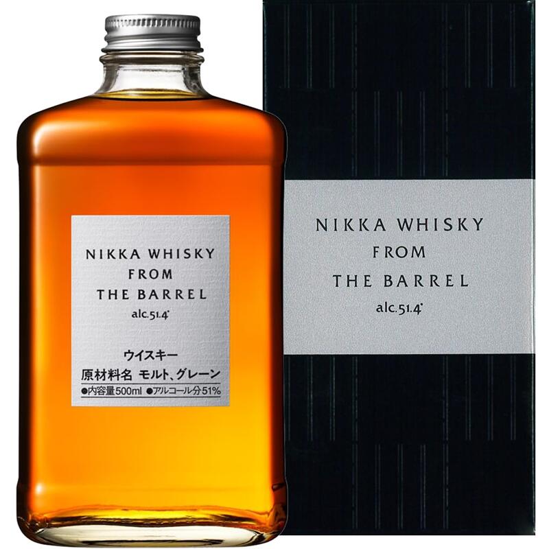 【単品配送品】 ニッカウヰスキー フロム・ザ・バレル 51% 500ml 化粧箱あり【逆輸入品・数量限定】