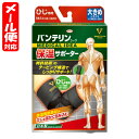 【メール便02】バンテリンサポーター 保温タイプ ひじ用 Lサイズ ブラック (1枚入) 興和 vantelin elbow