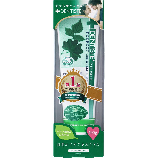 デンティス チューブタイプ (100g) リベルタ DENTISTE 歯磨き粉のサムネイル