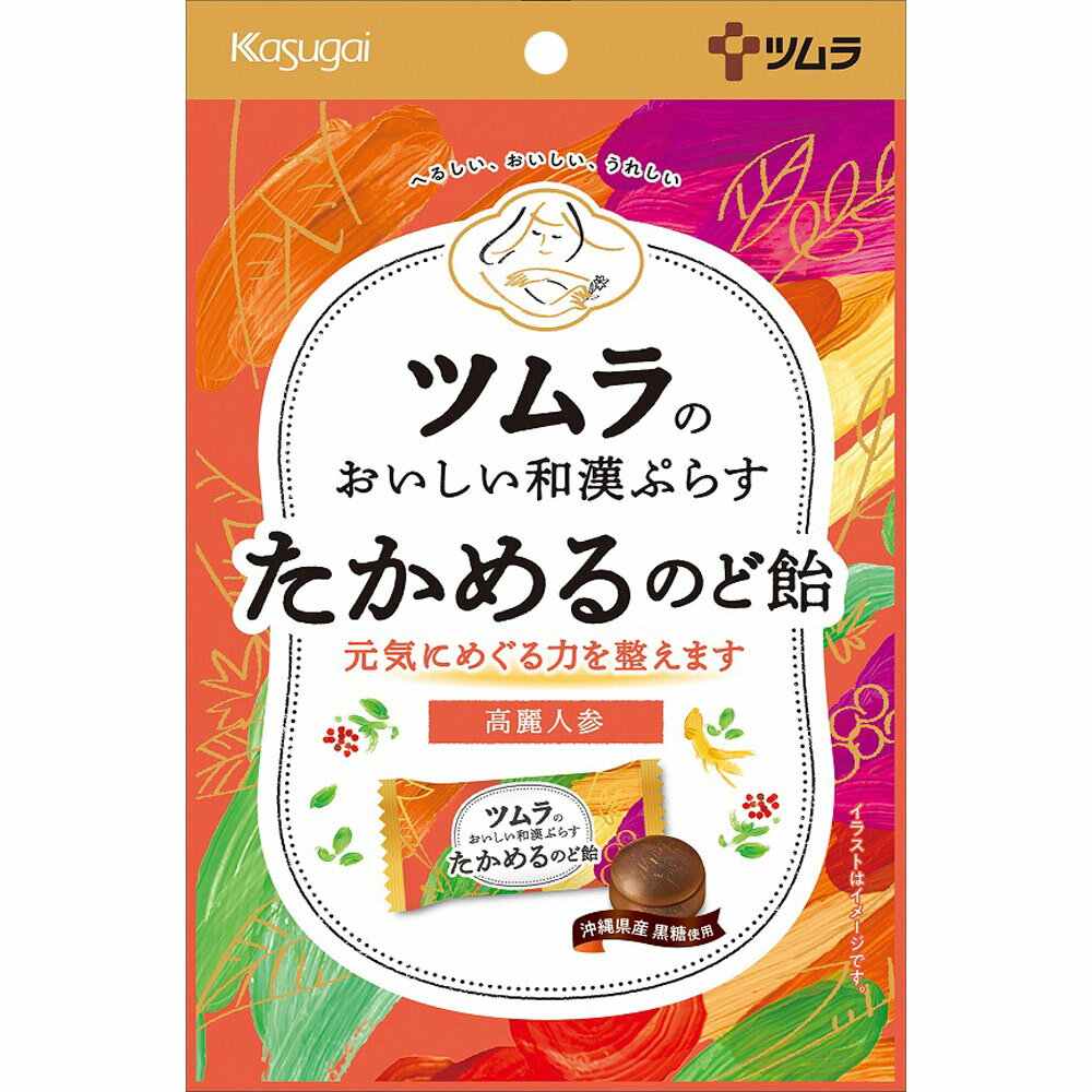 ツムラのおいしい和漢ぷらす たかめるのど飴 (53g) ツムラ