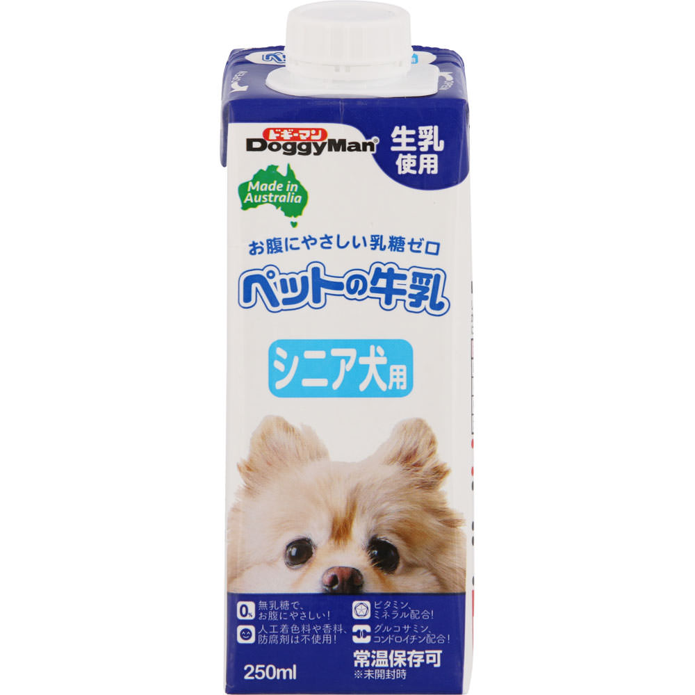 ペットの牛乳 シニア犬用 (250mL) ドギーマン