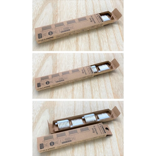 歯ブラシ 替えブラシ 交換ヘッド サレドミュー ハニカム替ブラシ4ヶ入 全2タイプ 5...