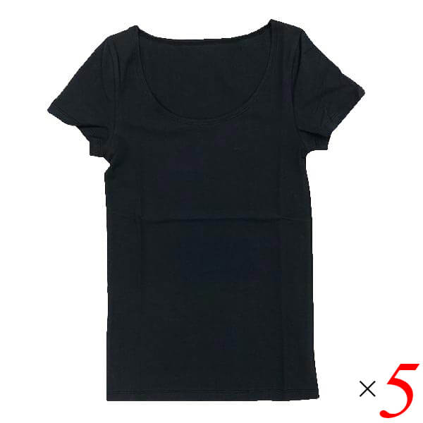 【BF限定!100円クーポン!学割2倍!】DEO's コンプリート消臭インナー レディース ブラック 5枚セット 送料無料