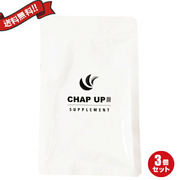チャップアップ（CHAP UP）サプリメント 120粒　3袋セット