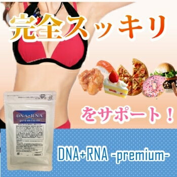 【ママ割5倍】お得な3個セット DNA＋RNA ‐premium- 60粒 核酸たっぷり