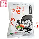 【スーパーSALE!ポイント2倍!100円クーポン】ラーメン 即席ラーメン インスタントラーメン ベジタリアンのみそラーメン 100g 5袋セット 桜井食品(4)