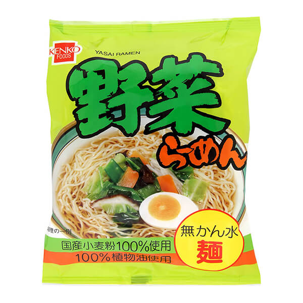 【マラソン限定!ポイント2倍!100円クーポン!】ラーメン インスタント 袋麺 健康フーズ 野菜ラーメン102g 1袋
