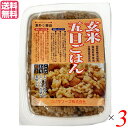 【マラソン限定!100円クーポン!学割2倍!】玄米 ご飯 パック コジマフーズ 玄米五目ごはん 160g 3個セット 送料無料