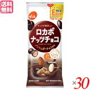 お菓子 ロカボ 糖質 でん六 ロカボナッツチョコ 34g 30袋セット とってもEサイズプラス 送料無料