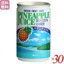 パイナップル ジュース ストレート ふるさとのパインアップルジュース 160g 長野興農 30本セット 送料無料