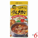 カレー粉 カレールー カレールウ 創健社 グルメカレー（中辛） 115g 6個セット 送料無料