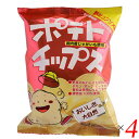 ポテトチップス ポテチ コンソメ 創健社 ポテトチップス 野菜コンソメ味 60g 4個セット