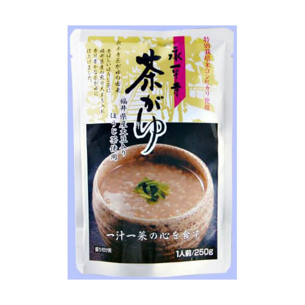 【9/1(月)限定！ポイント最大8倍！】おかゆ 粥 レトルト 永平寺茶がゆ 250g