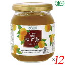 ゆず茶 ゆず皮 本葛 オーサワの有機ゆず茶 260g 12個セット 送料無料