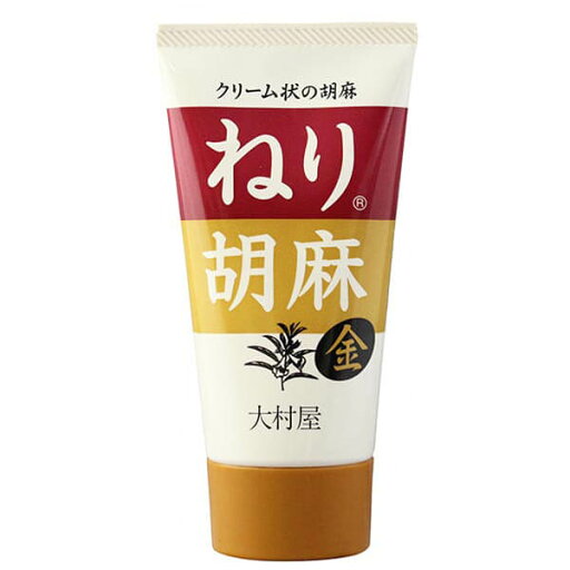 ごま ペースト 金ごま 大村屋 ねりごまチューブ(金) 120g ごま ペースト 金ごま 大村屋 ねりごまチューブ(金) 120g