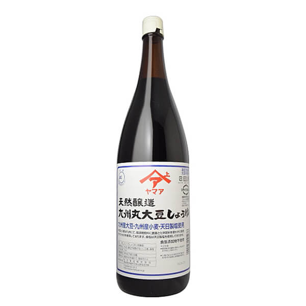 【BF限定！100円クーポン！学割2倍！】【天然醸造】松合 九州丸大豆しょうゆ 1.8L こいくち 伝統製法 ..