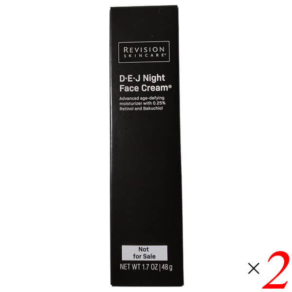 リビジョンスキンケア DEJナイトフェイスクリーム 48g 2個セット 睡眠中 レチノール バクチオール