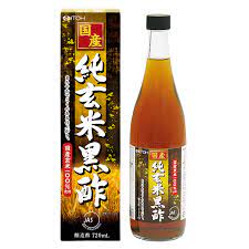 【送料無料】井藤漢方製薬　720ml　3個　国産純玄米黒酢　720ml　げんまいくろず