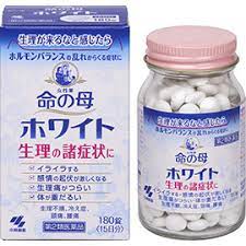 【第2類医薬品】■　〔180錠×5箱〕　送料無料　命の母　ホワイト　180錠×5　 いのちのはは　 　　女性のホルモンバランスに