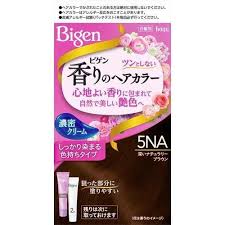 送料無料　【医薬部外品】10個　ホーユー　ビゲン香りのヘアカラー　クリーム　5NA　深いナチュラリーブラウン