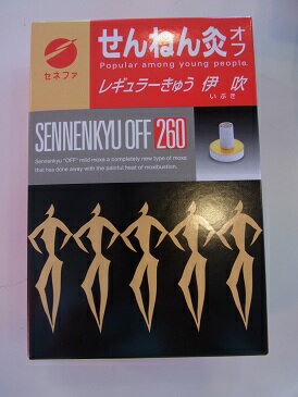 【送料無料】260点×5　せんねん灸オフ　レギュラーきゅう　伊吹　260点×5　せんねん灸　オフ　　　いぶき