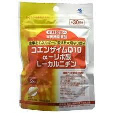 送料無料　”ポスト便発送　”小林製薬　CoQ10＋αリポ酸＋Lカルニチン 60粒