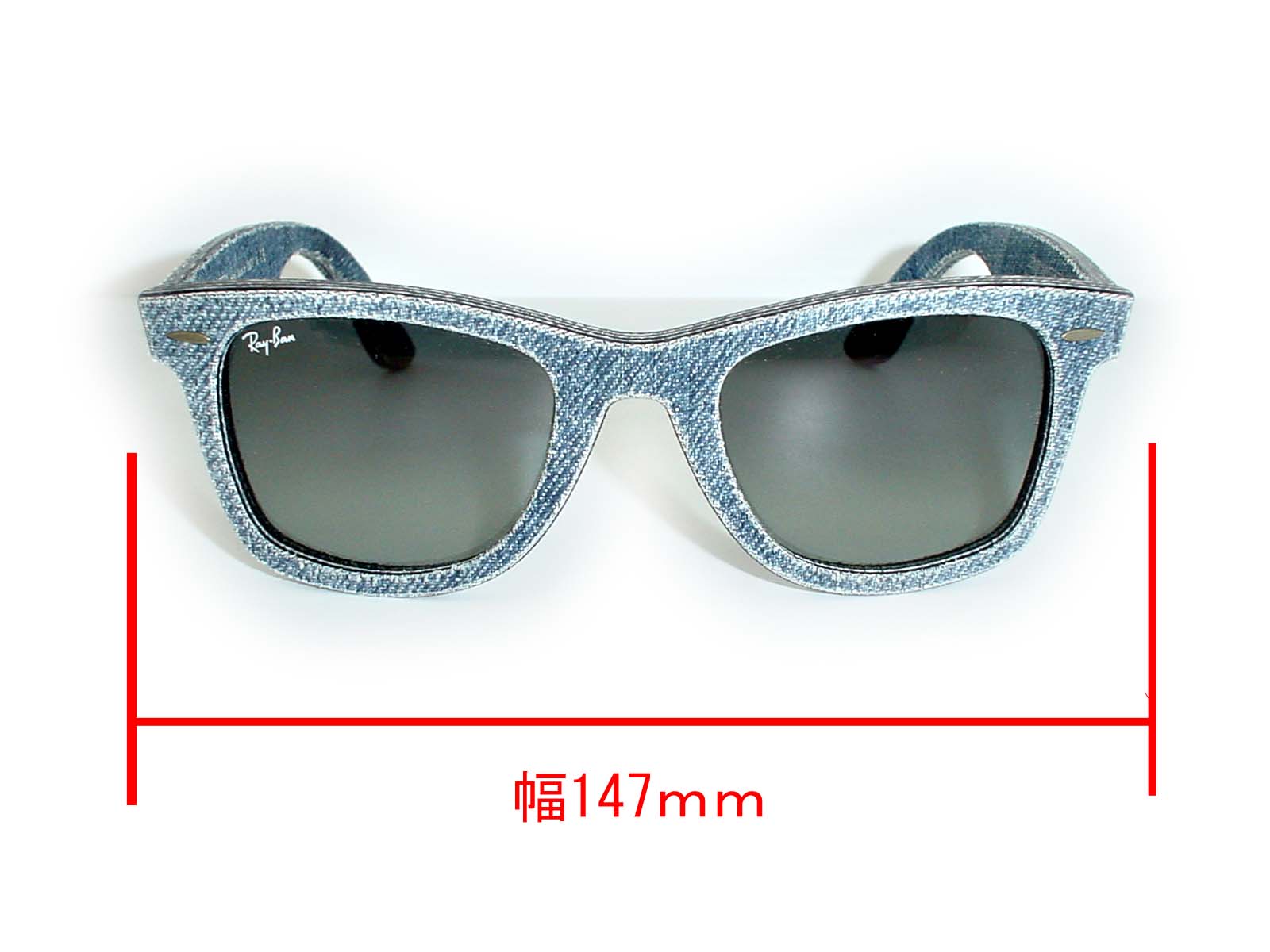 ☆Ray・Ban レイバン☆RB2140-F 1163/71DENIM WAYFARERデニム　ウェイファーラー52□22-150アジアンフィットRB2140F 1163　71 3