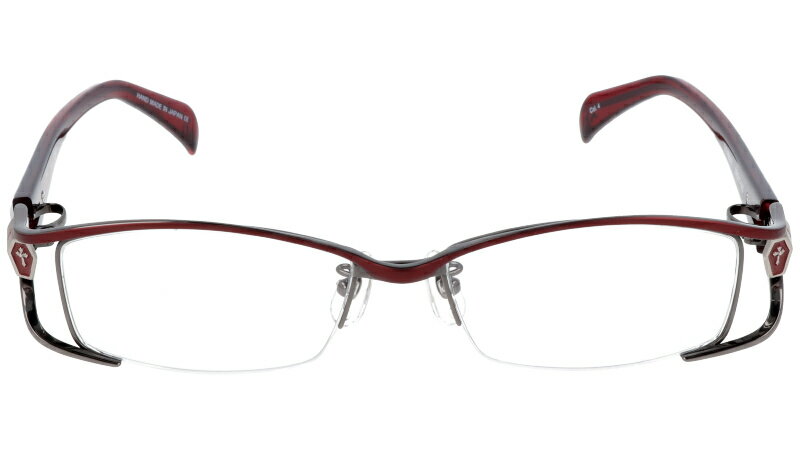 CHRONIC クロニック メガネ ch-144 col.4 ワインレッド ガンメタ 眼鏡 メンズ 男性用 20代 30代 40代 50代 お洒落 オシャレ かっこいい ギフト プレゼント 送料無料 ブランド 高級 日本製 made in japan 鯖江 sabae チタン