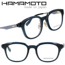 ハマモト メガネ フレーム HAMAMOTO HT-346 Col.2 ブルー ネイビー 青 紺 メンズ レディース 男性 女性 眼鏡 メガネフレーム 国産 日...