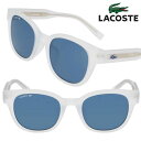 サングラス ラコステ LACOSTE L6038SLB 970 スケルトン 透明 国内正規品 lacoste suns かっこいい ドライブ UVカット 紫外線...