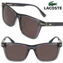 サングラス ラコステ LACOSTE L6050SLB 035 グレー 灰色 国内正規品 lacoste suns かっこいい ドライブ UVカット 紫外線対策 ユニセックス 男女兼用 クール ワニマーク ワニのロゴ 上品 テニス スポーティー 送料無料 高級感 おしゃれ 度付きレンズ 可 旅行 必需品 外出
