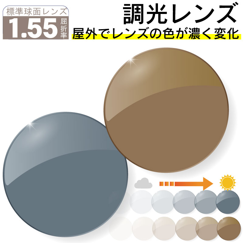 調光レンズ プラスチック 1.55非球面 無色レンズ レンズ交換 屈折率1.55 メガネ メガネレンズ交換 2枚1組 眼鏡レンズ 眼鏡用レンズ 度付レンズ 度付きレンズ レンズ交換 メガネ 度入り レンズ交換 メガネ 度付き 眼鏡用 レンズ 度付きレンズ メガネ