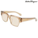 Ferragamo サングラス フェラガモ SF2020SLB 260 クリアベージュ メンズ レディース ブランド ブランドサングラス UVカット 紫外線カッ...