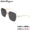 Ferragamo サングラス フェラガモ SF2041SLB 103 アイボリー ゴールド グレー レディース 女性 ブランド ブランドサングラス UVカット...