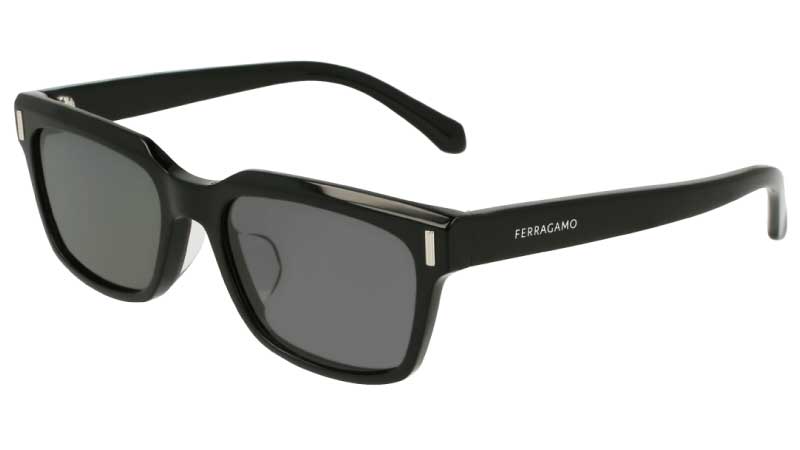 Ferragamo サングラス フェラガモ SF2043SPLB 001 ブラック 黒 グレー メンズ 男性 ブランド ブランドサングラス UVカット 紫外線カット 紫外線対策 サルヴァトーレフェラガモ Salvatore Ferragamo 正規品 おしゃれ シンプル プレゼント ギフト 度付き 可 スクエア