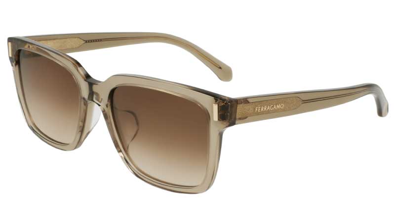 Ferragamo サングラス フェラガモ SF2044SLB 310 クリアベージュ オリーブ ブラウン グラデーション メンズ 男性 ブランド ブランドサングラス UVカット 紫外線カット 紫外線対策 サルヴァトーレフェラガモ Salvatore Ferragamo 正規品 おしゃれ プレゼント 度付き 可