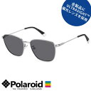 サングラス 偏光 POLAROID ポラロイド PLD 4159/G/S/X-56-6LB M9 シルバー カラーレンズ グレー偏光 偏光サングラス Polar...