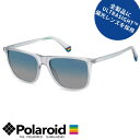 サングラス 偏光 POLAROID ポラロイド PLD 6232/S-55-2M4 Z7 マットクリア グラデーション偏光 偏光サングラス Polarized ...