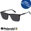 サングラス 偏光 POLAROID ポラロイド PLD 4180/S-58-7C5 M9ブラック クリア バイカラー グレー偏光 偏光サングラス Polariz...