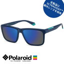 サングラス 偏光 POLAROID ポラロイド PLD 2164/S-58-FLL 5X マットブルー 青 紺 ミラーレンズ カラーレンズ ブルー偏光 偏光サン...